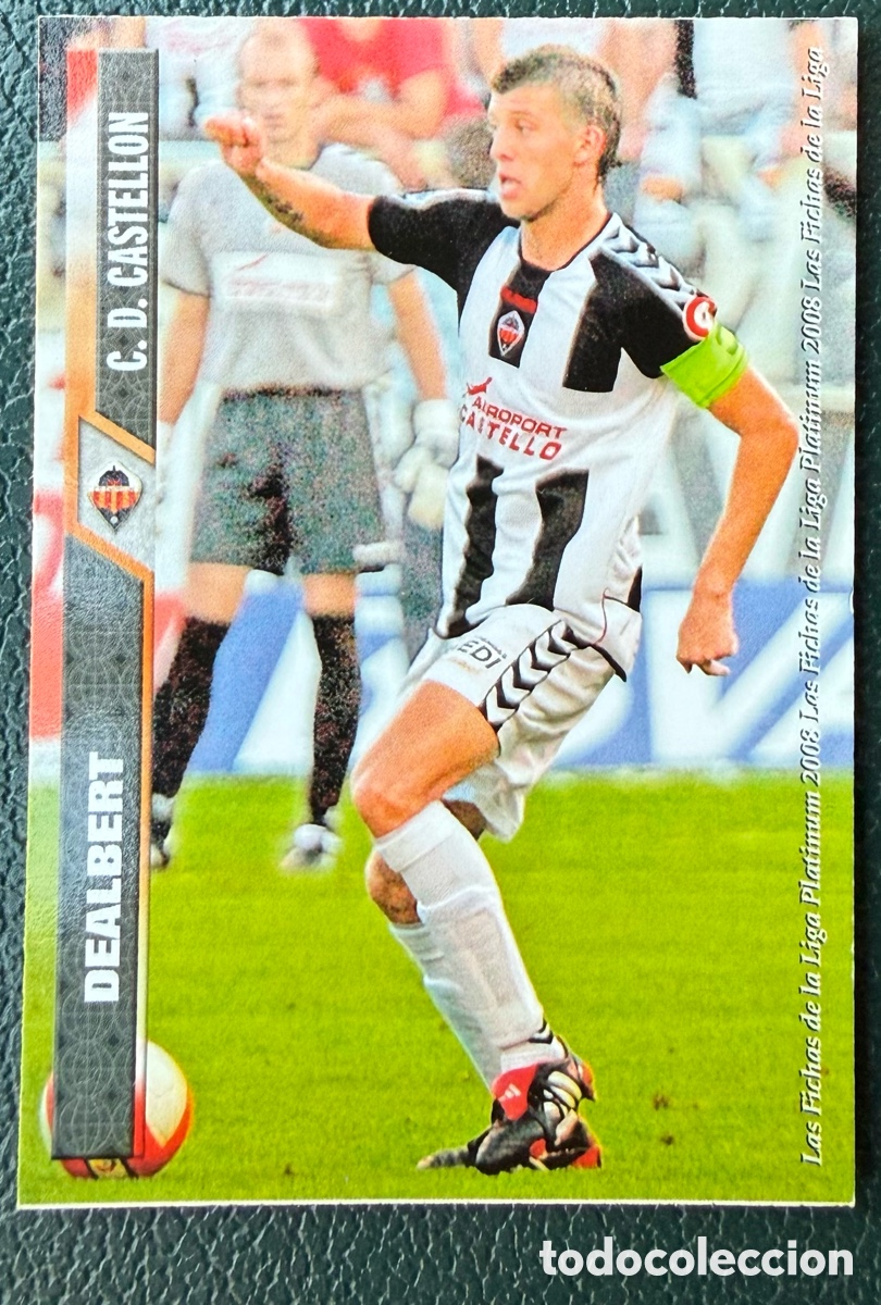 Cromos de F&uacute;tbol: 1002 DEALBERT CD CASTELLON FICHAS ALBUM MUNDICROMO 2007 2008 07 08