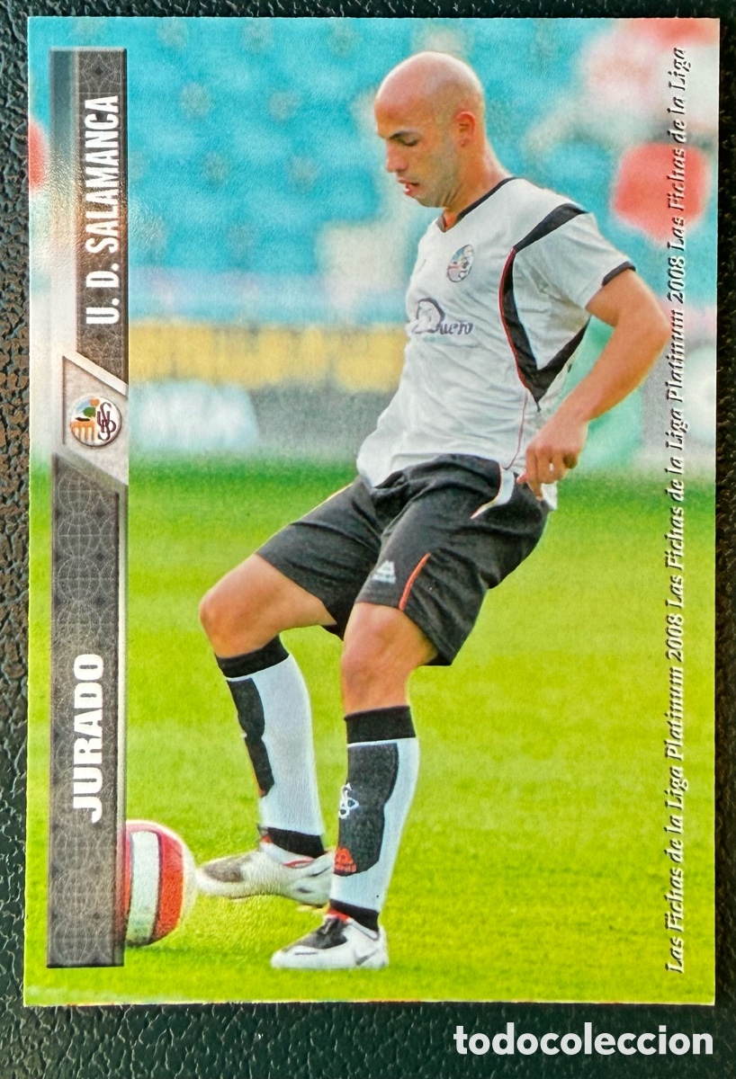 Figurine di Calcio: 970 JURADO UD SALAMANCA FICHAS ALBUM MUNDICROMO 2007 2008 07 08