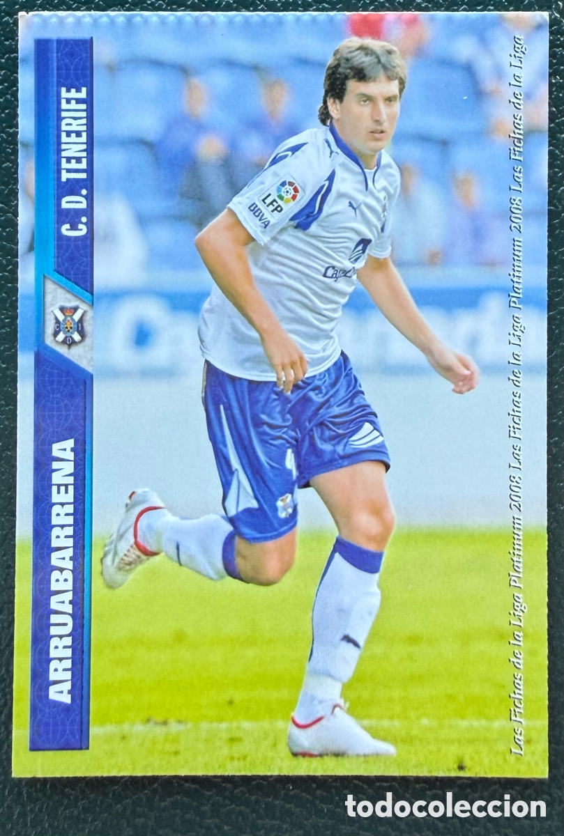 Fu&szlig;ball-Sticker: 888 ARRUABARRENA CD TENERIFE FICHAS ALBUM MUNDICROMO 2007 2008 07 08