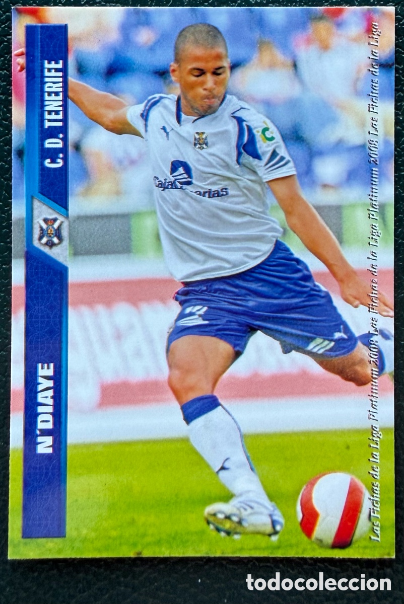Cromos de F&uacute;tbol: 886 N'DIAYE CD TENERIFE FICHAS ALBUM MUNDICROMO 2007 2008 07 08