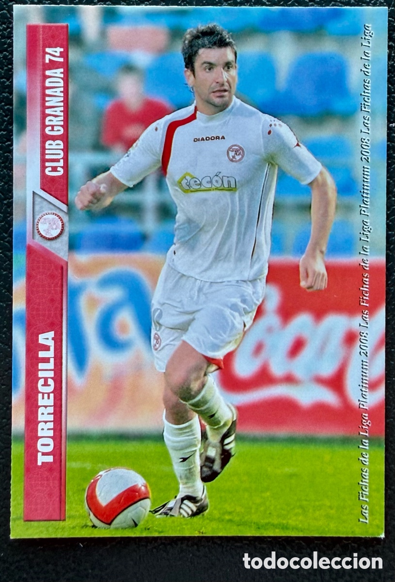 Cromos de F&uacute;tbol: 827 TORRECILLA GRANADA 74 FICHAS ALBUM MUNDICROMO 2007 2008 07 08
