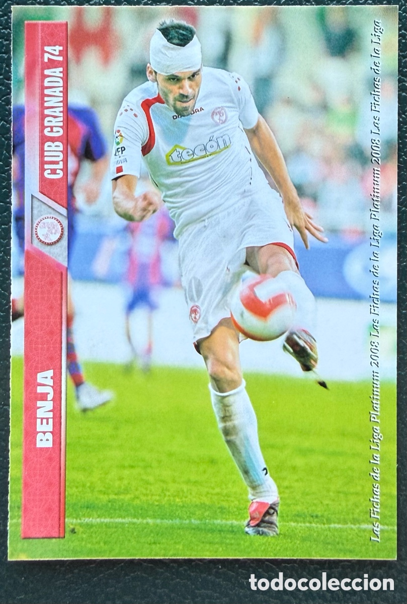Cromos de Futebol: 824 BENJA GRANADA 74 FICHAS ALBUM MUNDICROMO 2007 2008 07 08