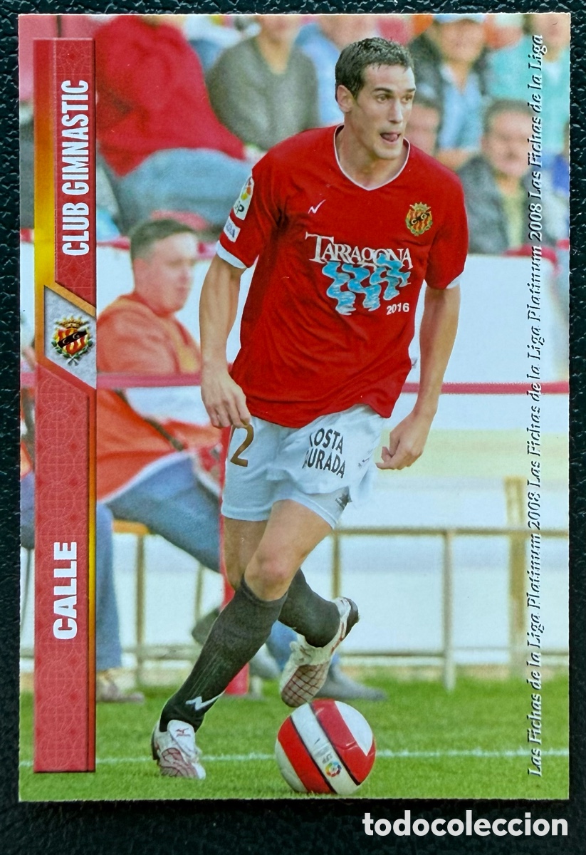 Football Stickers: 815 CALLE GIMNASTIC DE TARRAGONA FICHAS ALBUM MUNDICROMO 2007 2008 07 08
