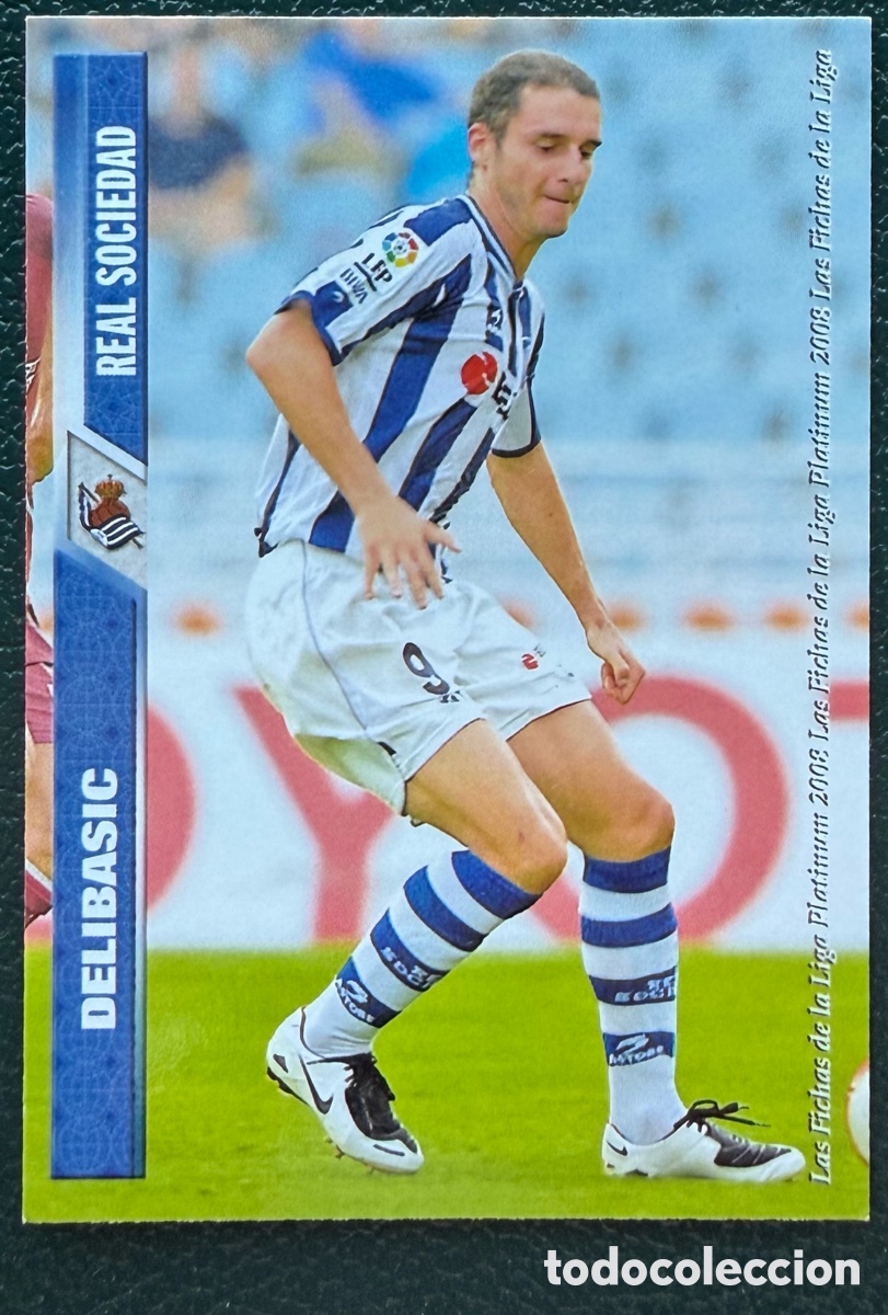 Cromos de Futebol: 800 DELIBASIC REAL SOCIEDAD FICHAS ALBUM MUNDICROMO 2007 2008 07 08
