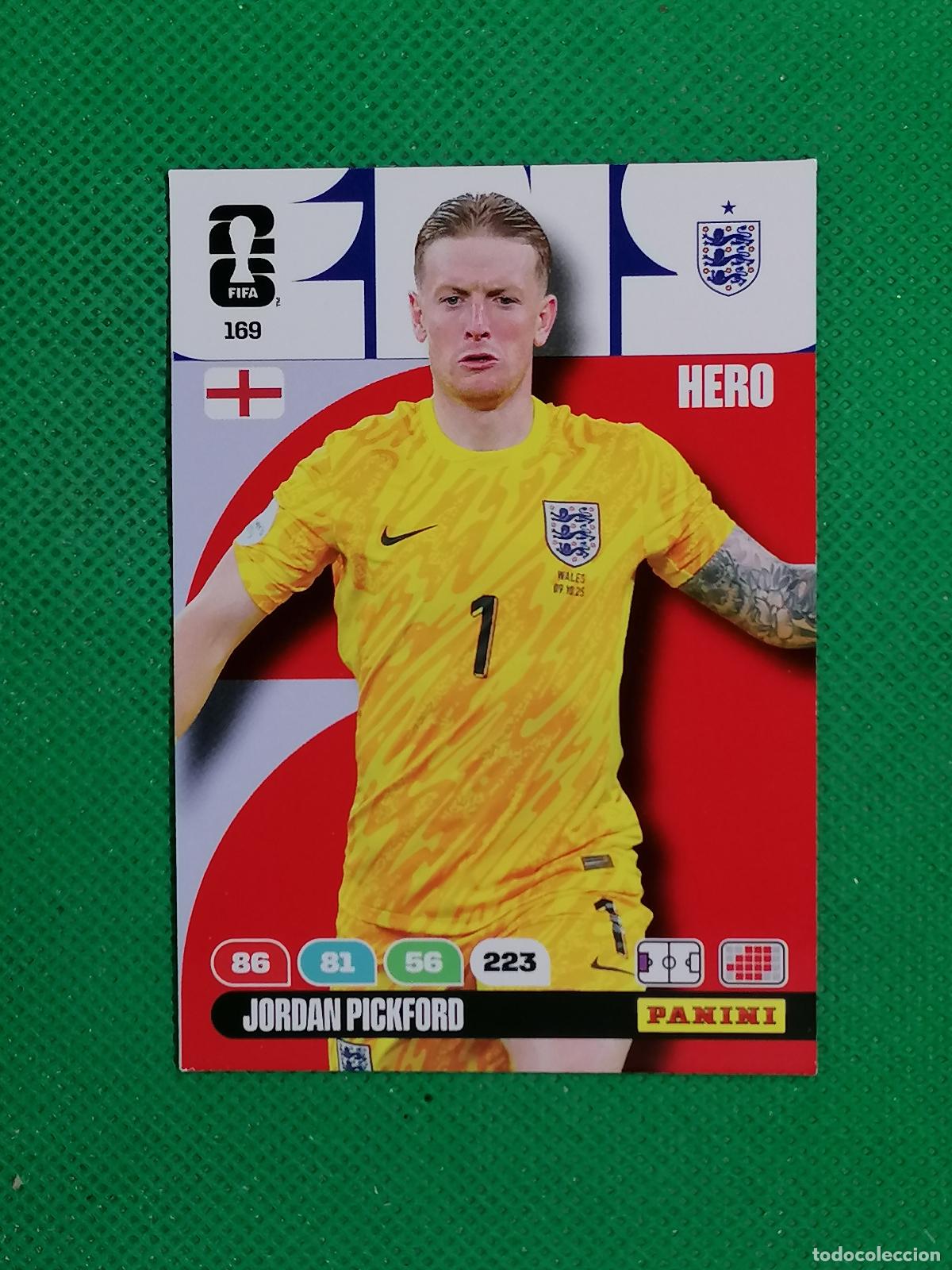 Figurine di Calcio: 169 JORDAN PICKFORD INGLATERRA HERO ⚽ PANINI ADRENALYN FIFA WORLD CUP 26 2026 ⚽