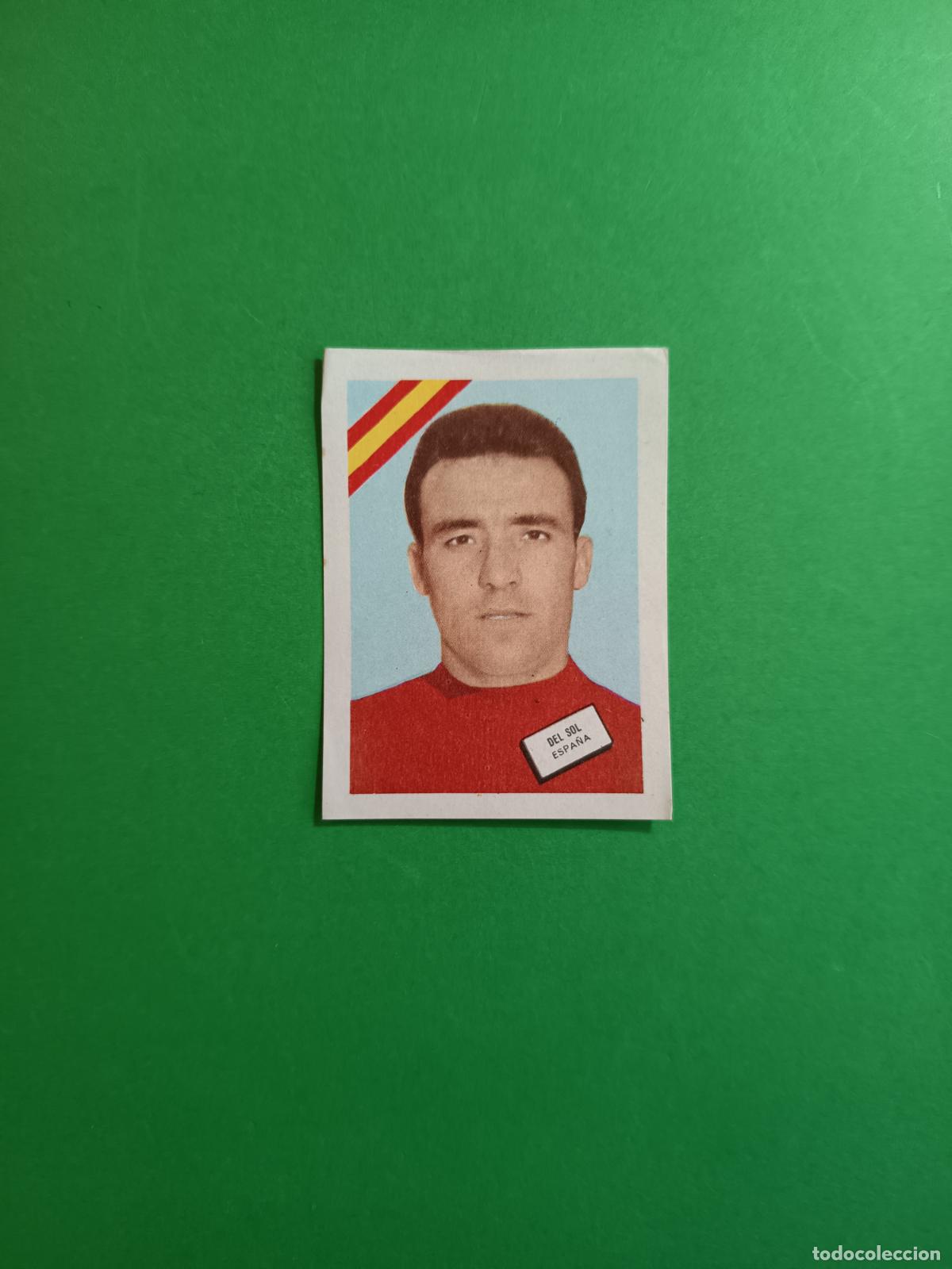 Cromos de F&uacute;tbol: CROMO SIN PEGAR MUNDIAL DE FUTBOL CHILE 1962 DEL SOL SELECCION ESPA&Ntilde;A