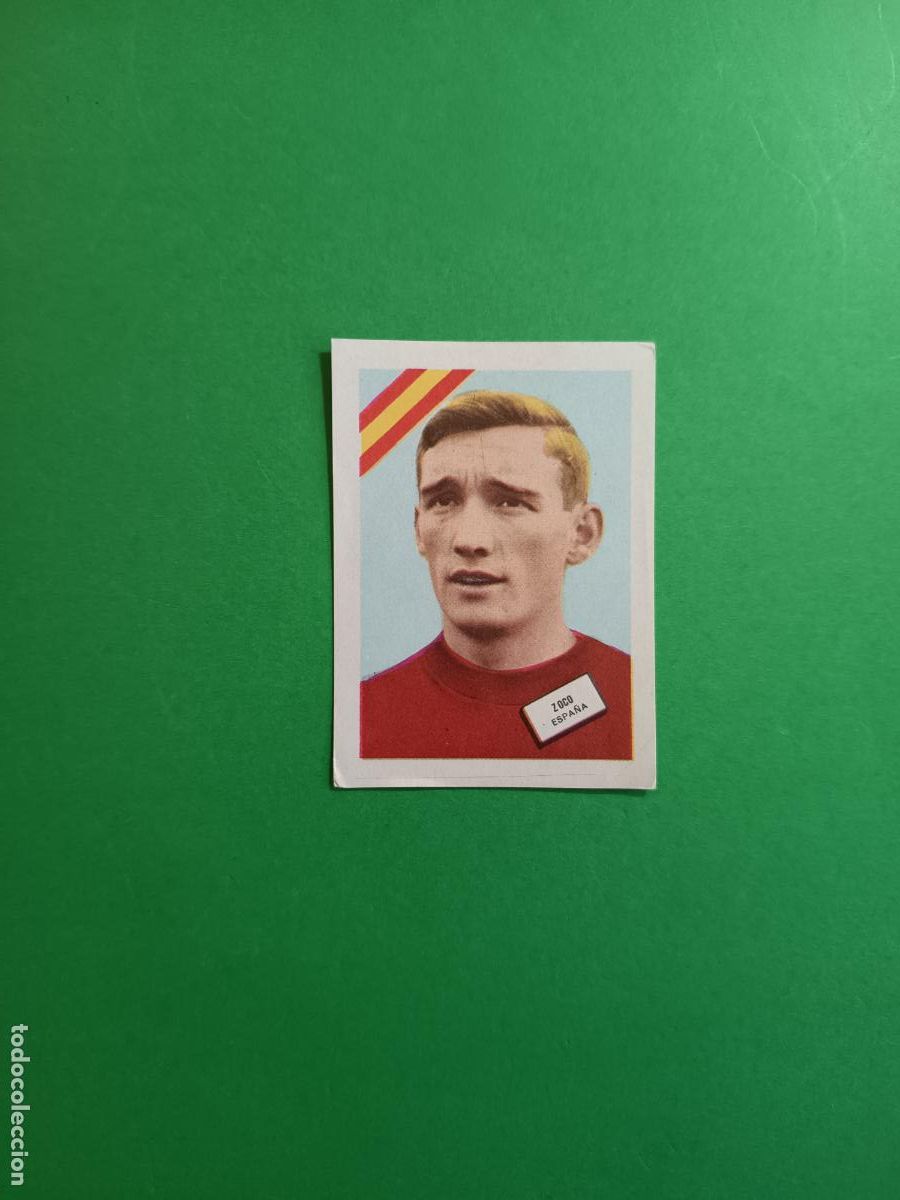 Cromos de Futebol: CROMO SIN PEGAR MUNDIAL DE FUTBOL CHILE 1962 ZOCO SELECCION ESPA&Ntilde;A