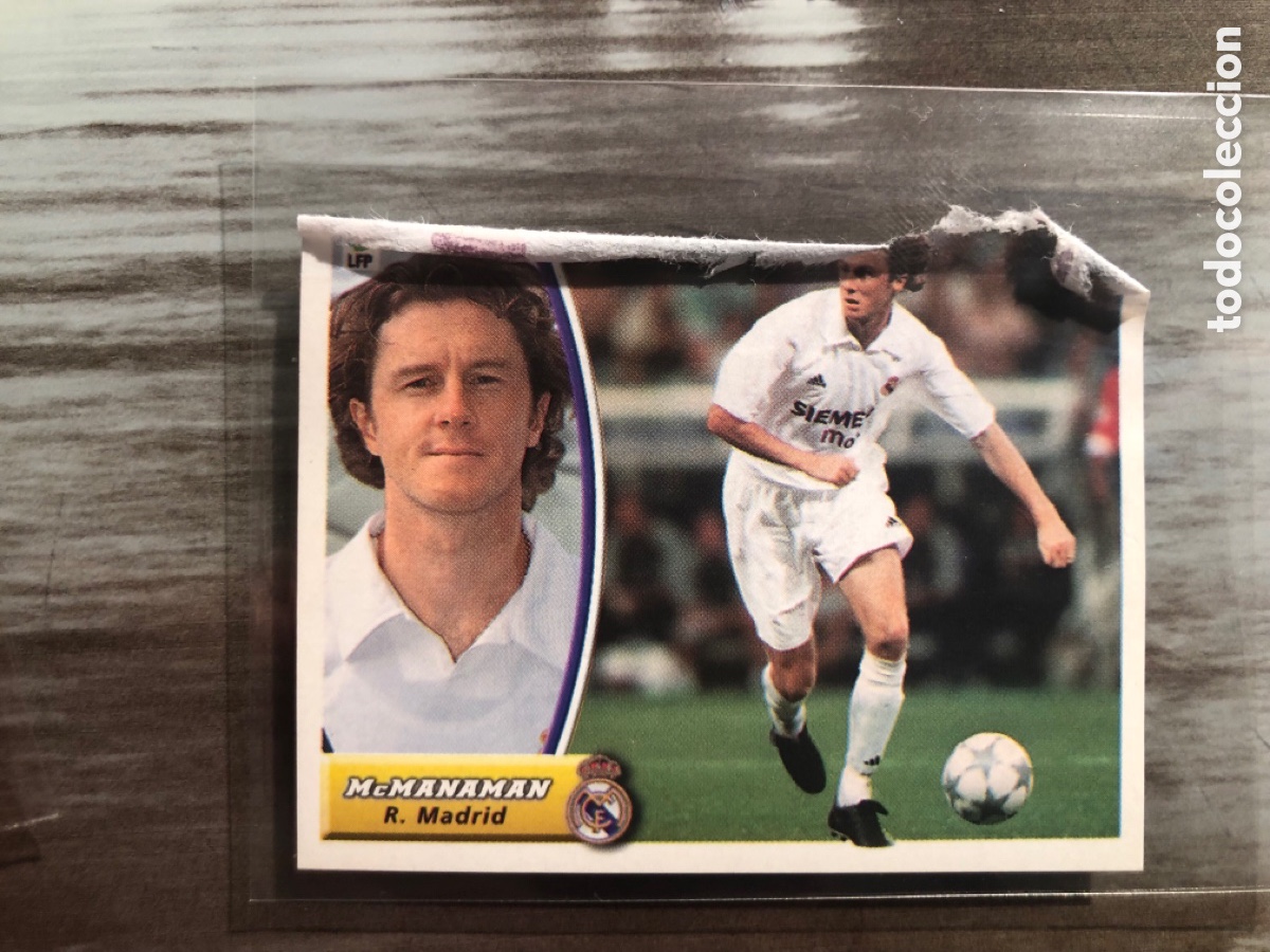 Cromos de F&uacute;tbol: Steve Mcmanaman real Madrid liga este 2003-2004