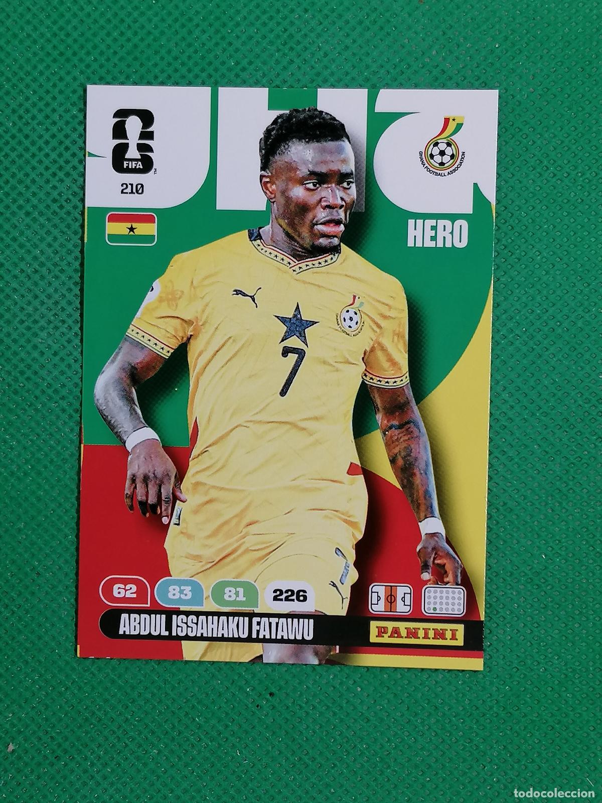Cromos de F&uacute;tbol: 210 ABDUL ISSAHAKU FATAWU GHANA HERO ⚽ PANINI ADRENALYN FIFA WORLD CUP 26 2026 ⚽
