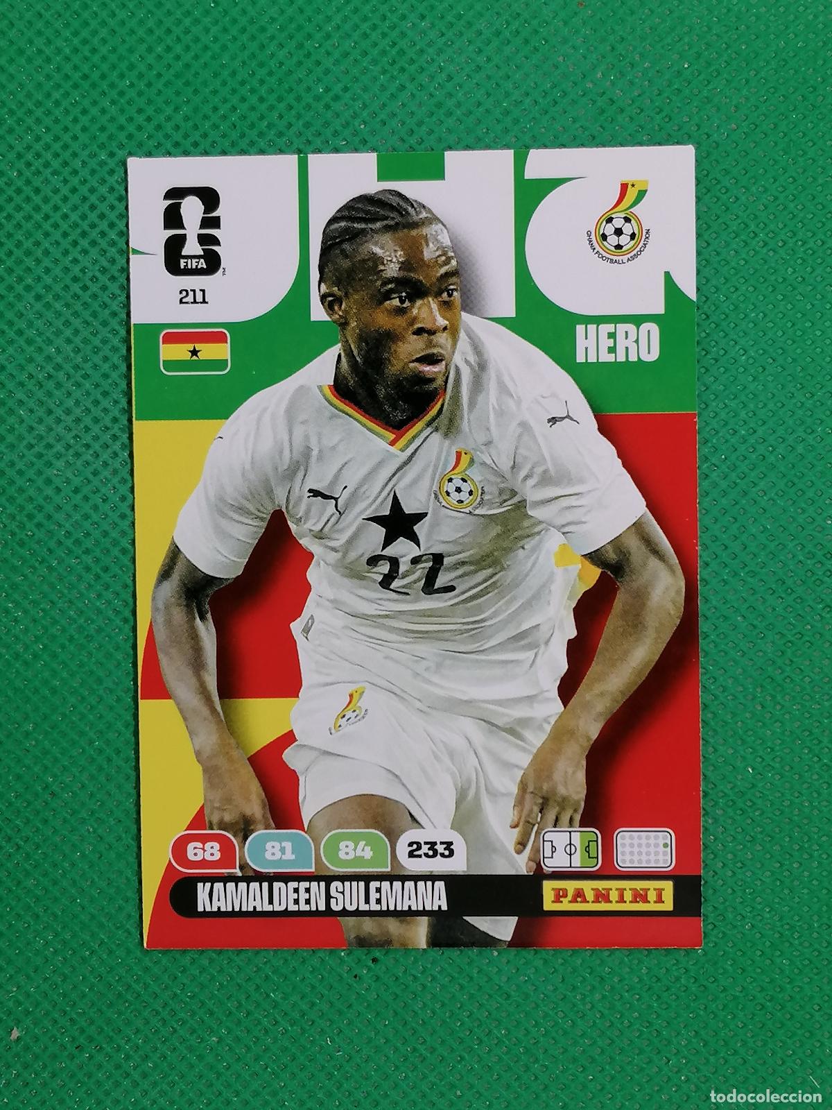Cromos de F&uacute;tbol: 211 KAMALDEEN SULEMANA GHANA HERO ⚽ PANINI ADRENALYN FIFA WORLD CUP 26 2026 ⚽
