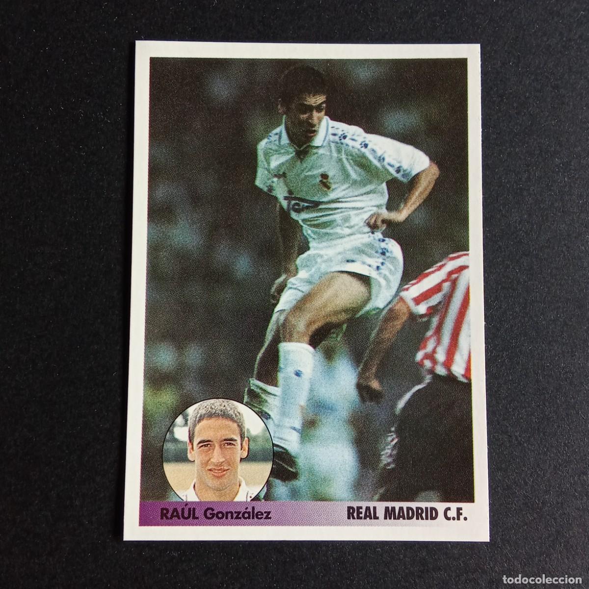 Cromos de Futebol: LOS MEJORES EQUIPOS DE EUROPA 1996 1997 96 97 PANINI 232 RAUL REAL MADRID SIN PEGAR