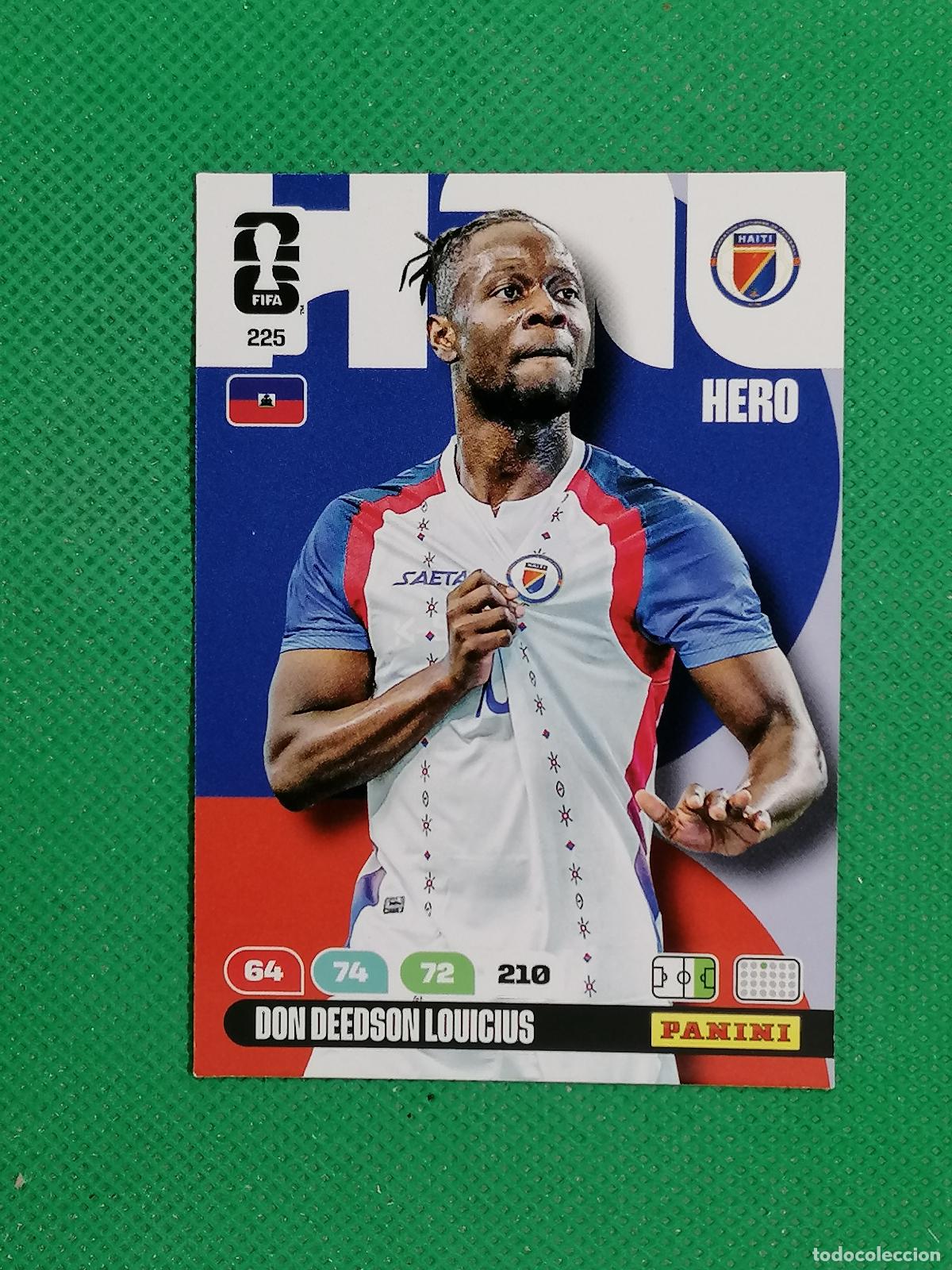 Cromos de F&uacute;tbol: 225 DON DEEDSON LOUICIUS HAITI HERO ⚽ PANINI ADRENALYN FIFA WORLD CUP 26 2026 ⚽