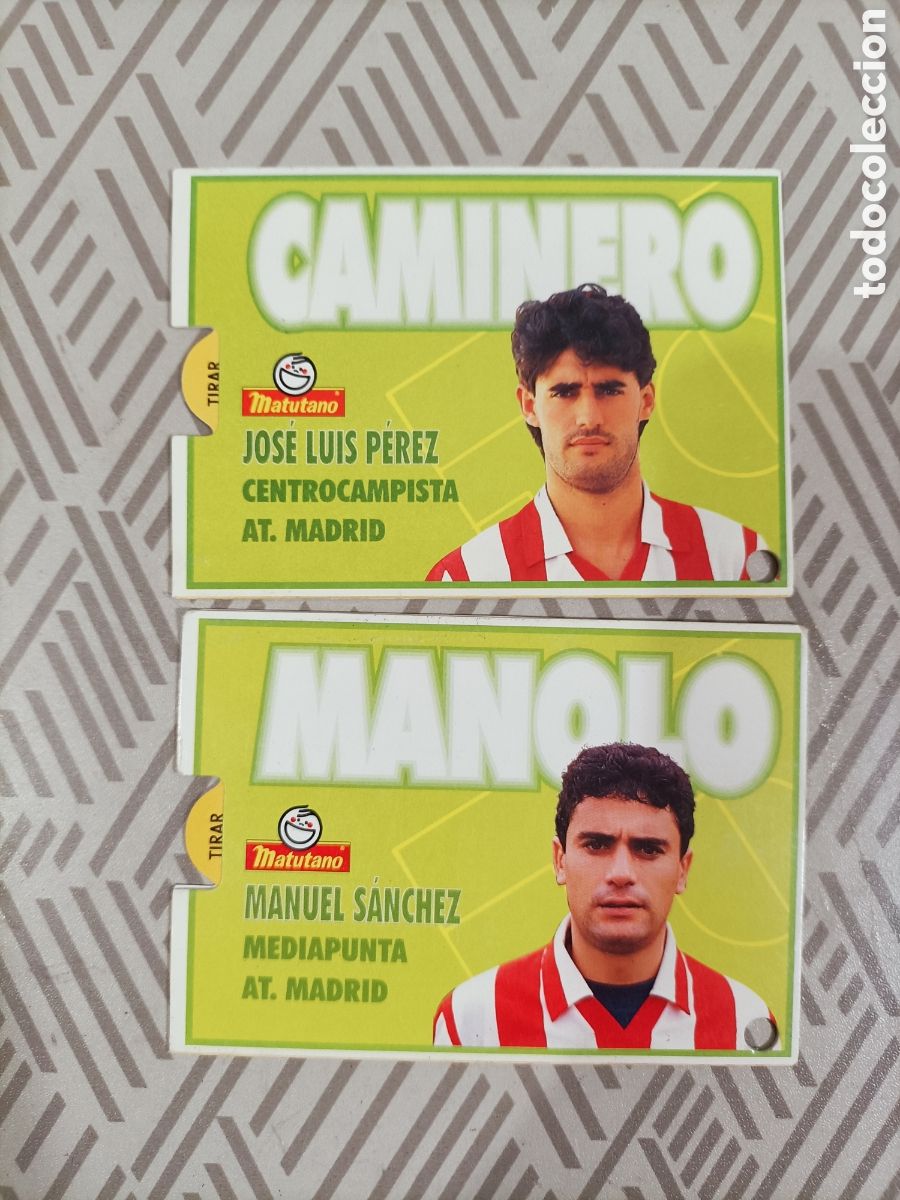 Cromos de F&uacute;tbol: Cromos futbol Matutano