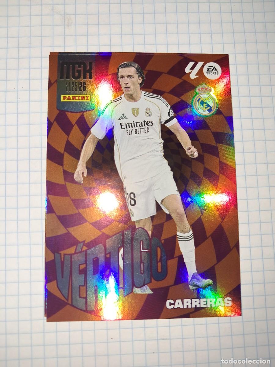 Cromos de F&uacute;tbol: CARD MEGACRACKS TEMPORADA 25/26: V&Eacute;RTIGO CARRERAS, N&deg; 508