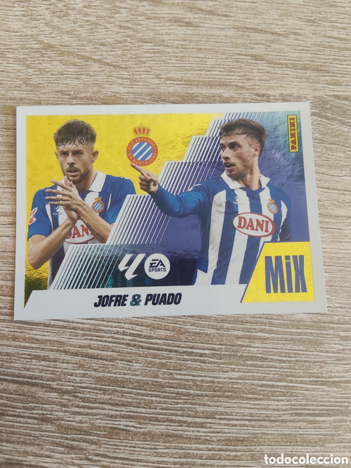 Cromos de F&uacute;tbol: Jofre& Puado Espanyol mix liga 2025 2026 25 26 ediciones este