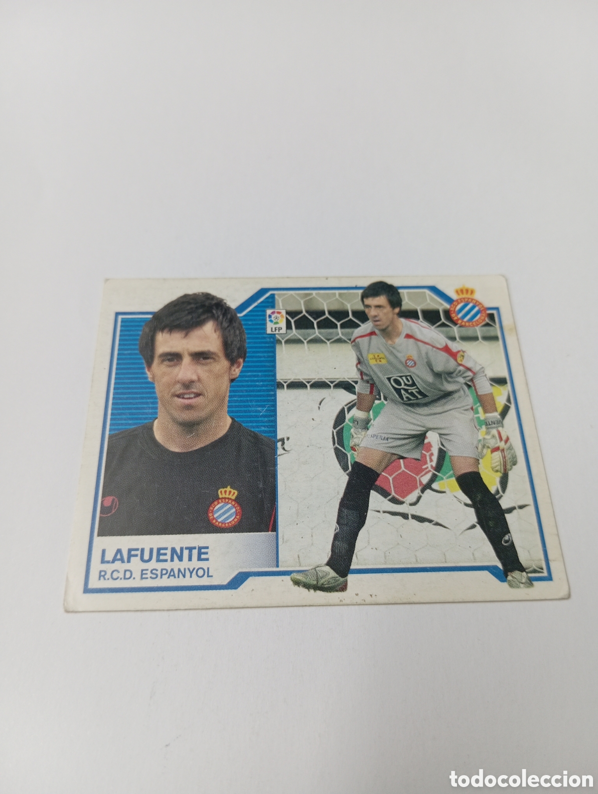 Cromos de F&uacute;tbol: LAFUENTE COLOCA Espanyol Espa&ntilde;ol Liga Este 2007 2008 PANINI 07 08