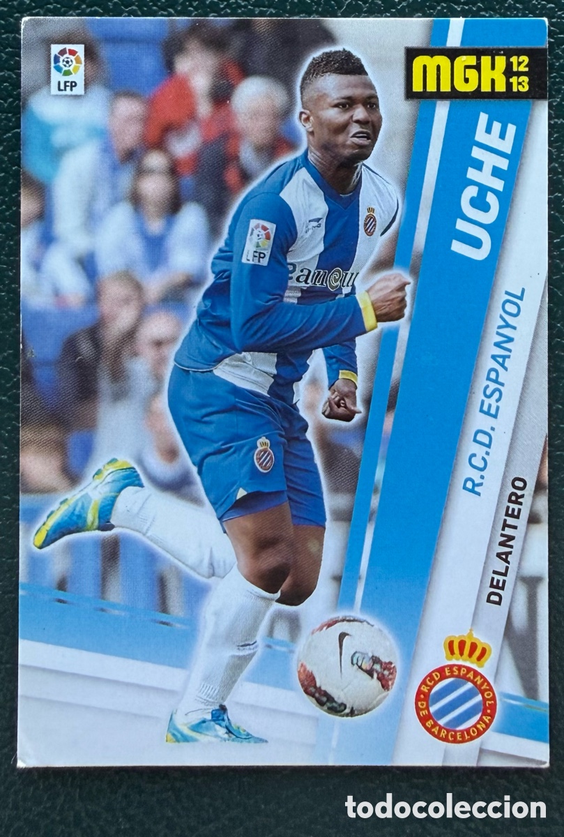 Figurine di Calcio: 124 UCHE RCD ESPANYOL FICHAS ALBUM MEGACRACKS 2012 2013 MGK PANINI 12 13