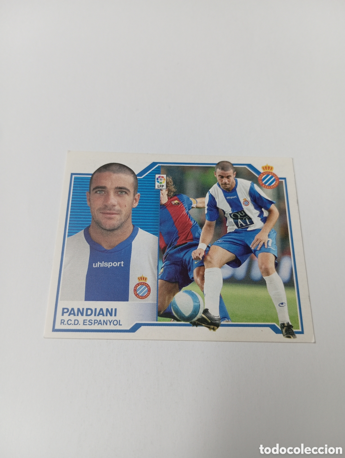 Football Stickers: PANDIANI Espanyol Espa&ntilde;ol Liga Este 2007 2008 PANINI 07 08