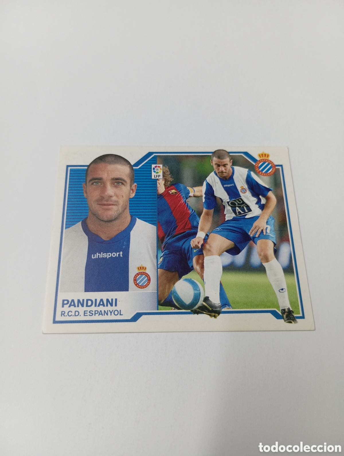 Football Stickers: PANDIANI Espanyol Espa&ntilde;ol Liga Este 2007 2008 PANINI 07 08