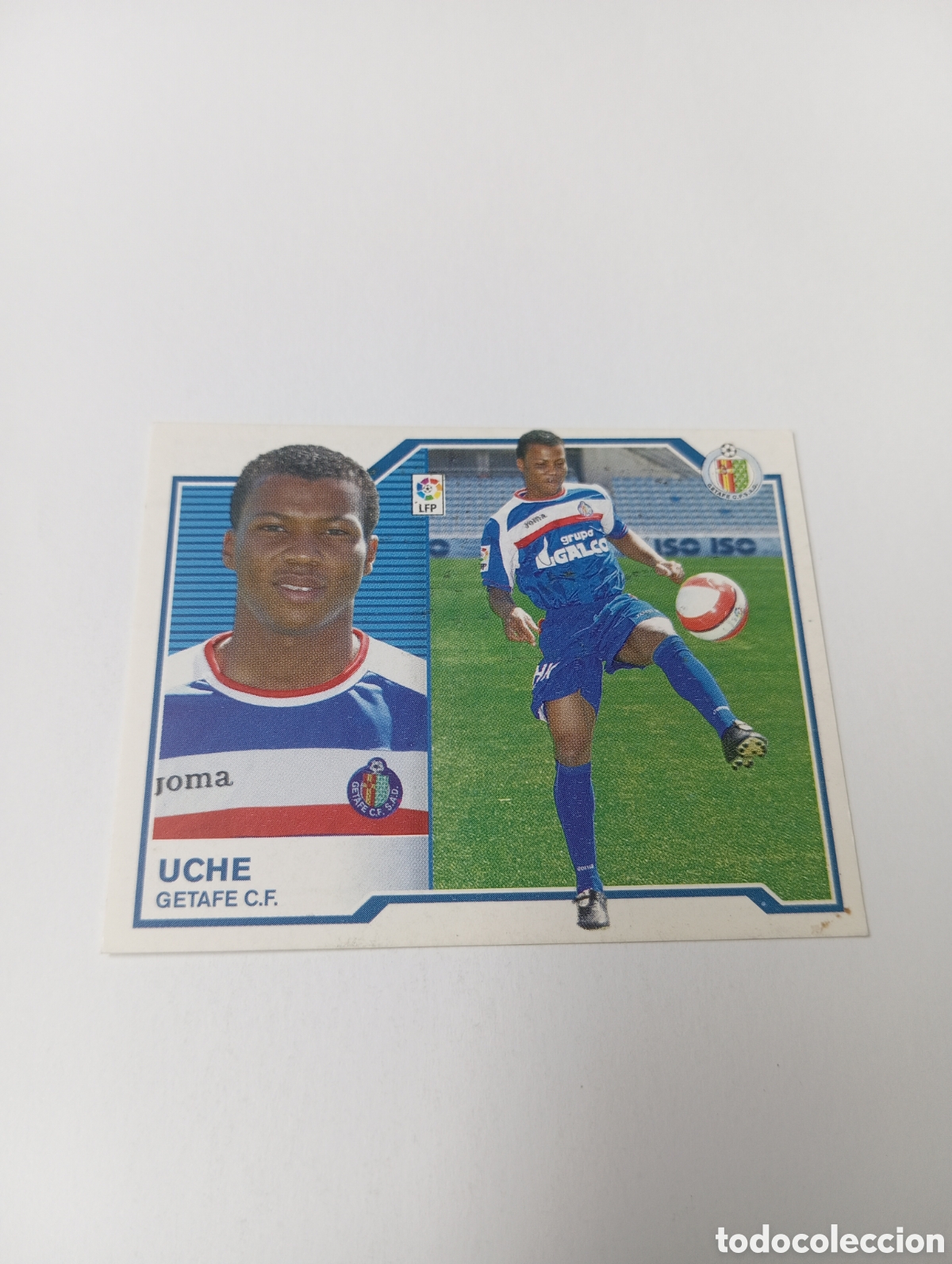 Cartes &agrave; collectionner de Football: UCHE COLOCA Getafe Liga Este 2007 2008 PANINI 07 08