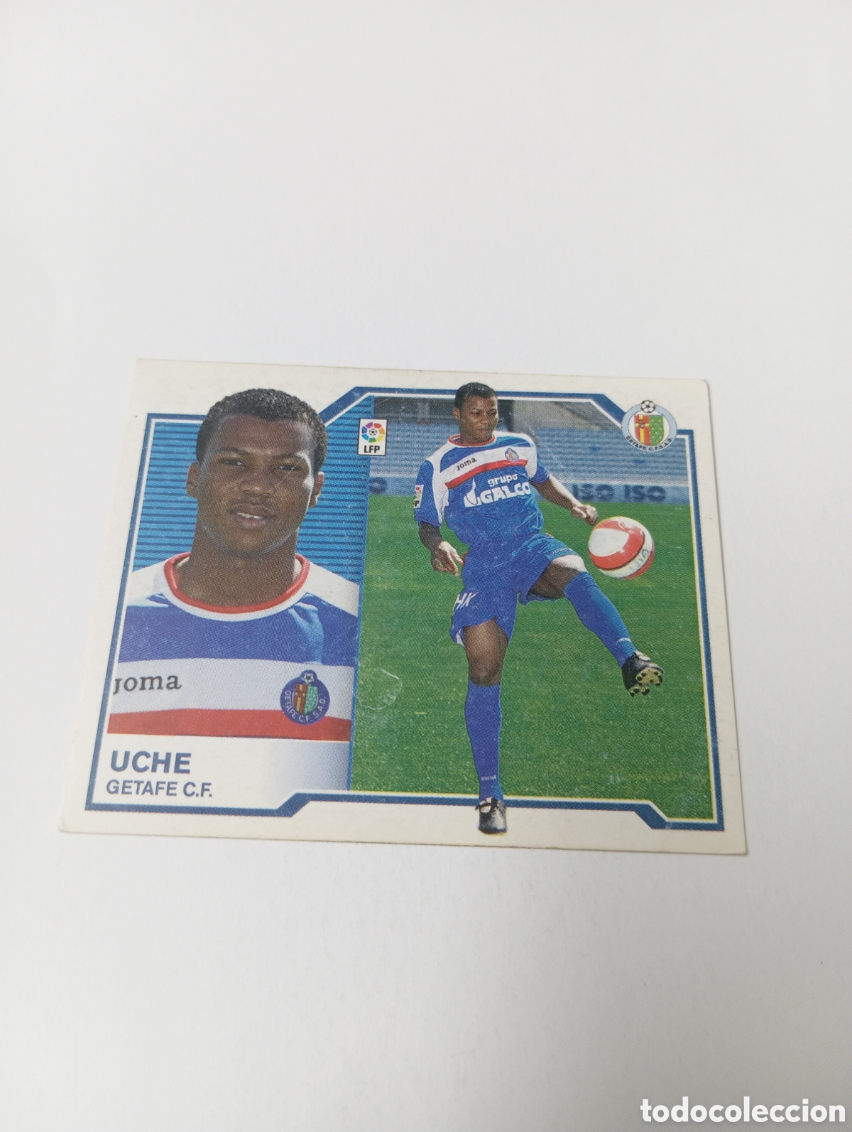 Cromos de F&uacute;tbol: UCHE COLOCA Getafe Liga Este 2007 2008 PANINI 07 08