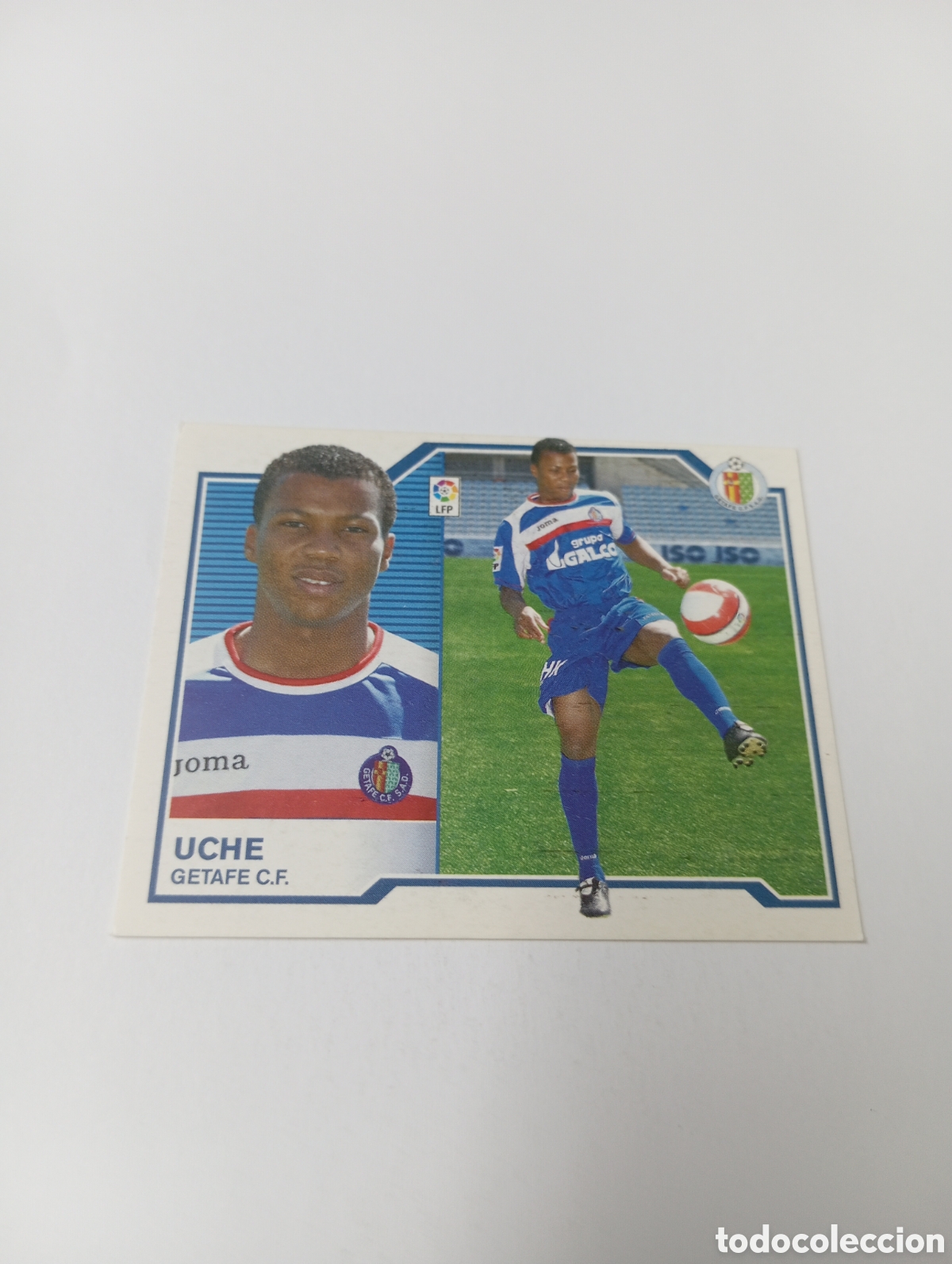 Cromos de F&uacute;tbol: UCHE COLOCA Getafe Liga Este 2007 2008 PANINI 07 08