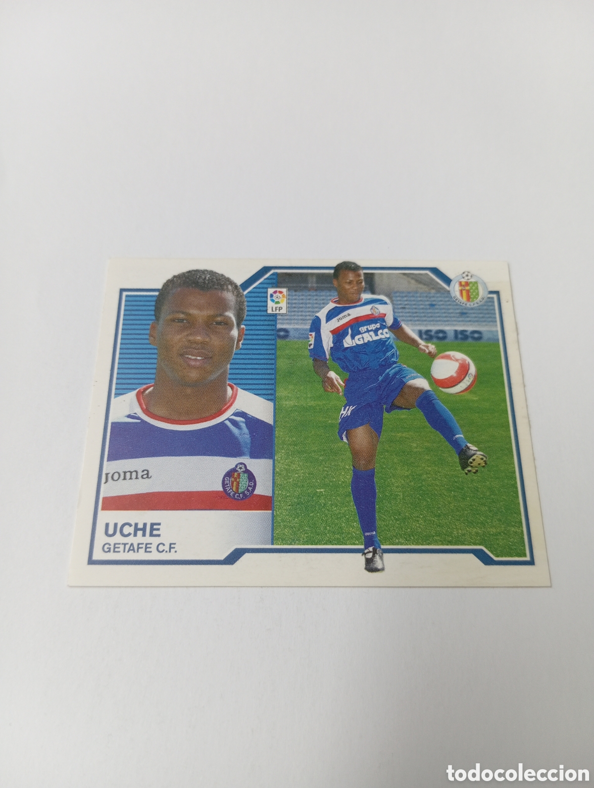 Figurine di Calcio: UCHE COLOCA Getafe Liga Este 2007 2008 PANINI 07 08