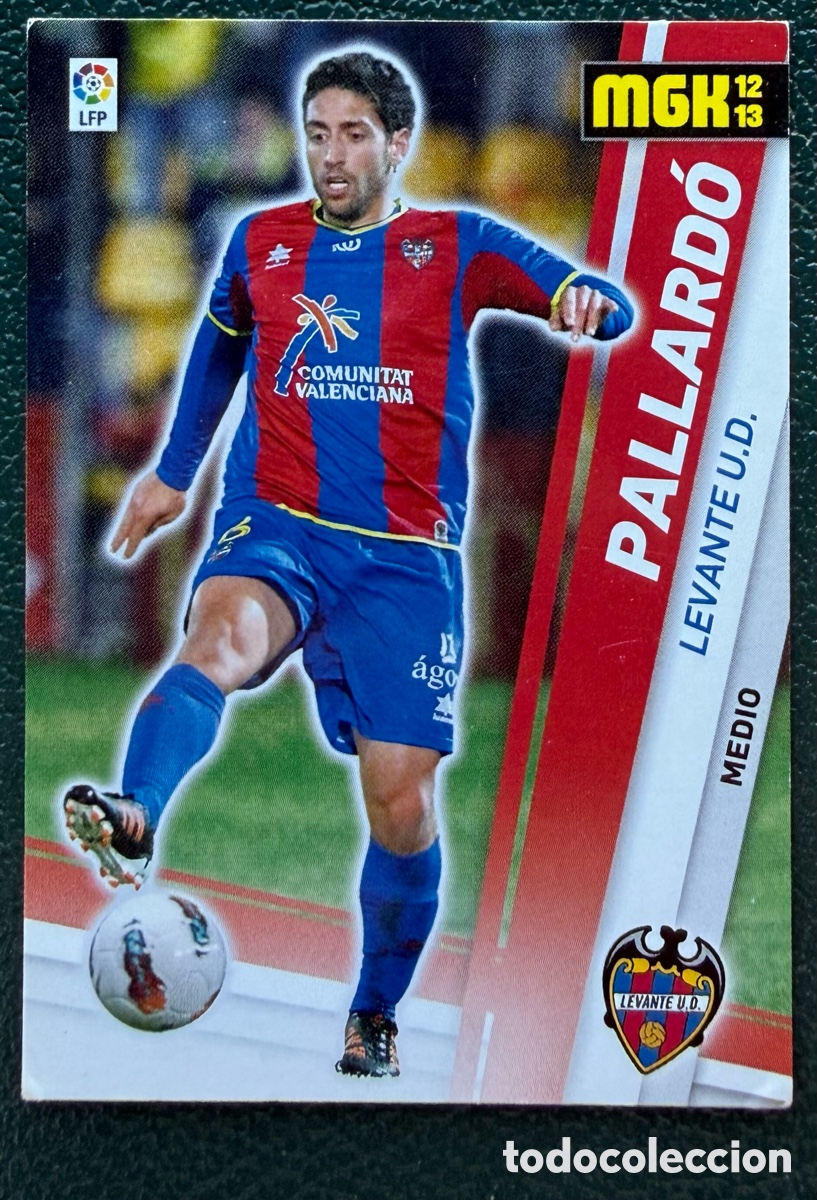 Fu&szlig;ball-Sticker: 172 PALLARDO LEVANTE UD FICHAS ALBUM MEGACRACKS 2012 2013 MGK PANINI 12 13