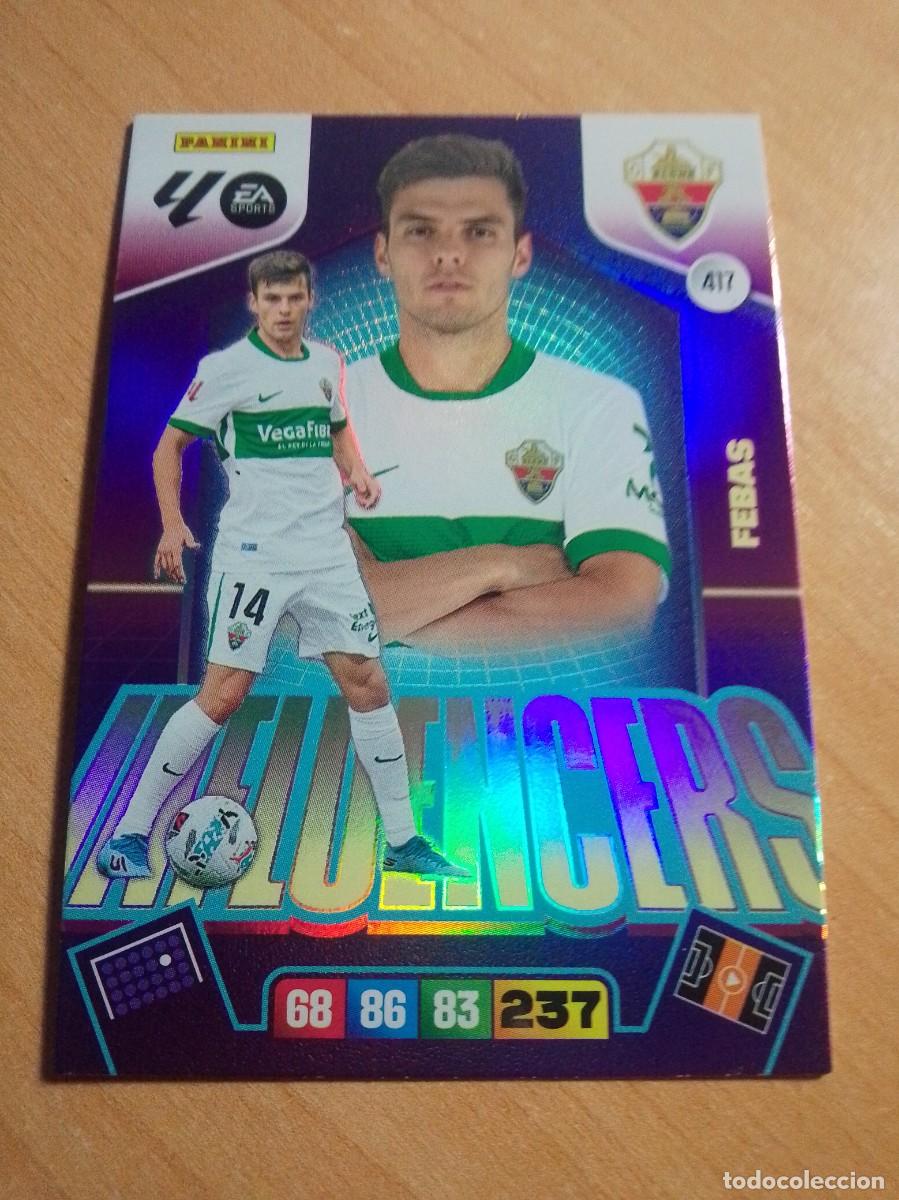 Fu&szlig;ball-Sticker: 417 FEBAS INFLUENCERS DEL ELCHE 25 26 ADRENALYN XL 2025 2026