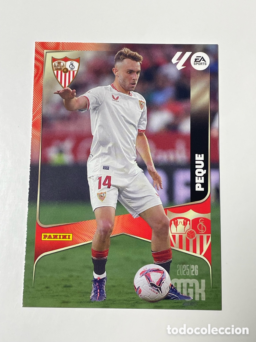 Football Stickers: Peque Sevilla Panini Megacracks 2025/26 #338