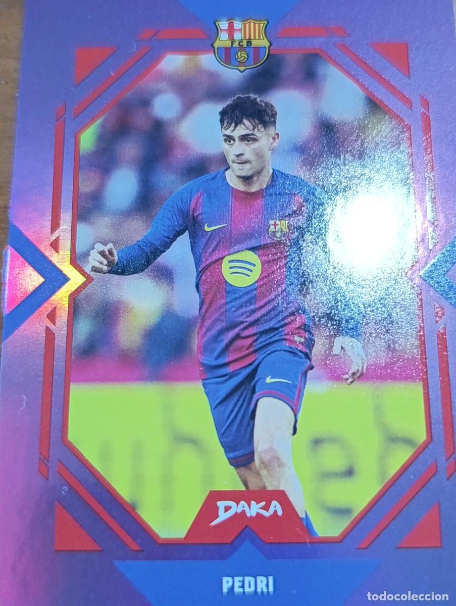 Cromos de f&uacute;tbol: DAKA. COLECCION DE CARDS. PEDRI. FCB-7-A. 131/149 FC BARCELONA. 2025