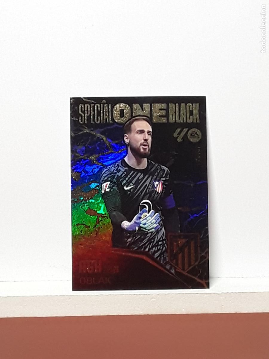 Cromos de F&uacute;tbol: MEGACRACKS 2025 2026 MGK 25 26 ALBUM PANINI LIGA N 13 ATLETICO MADRID SPECIAL ONE BLACK OBLAK