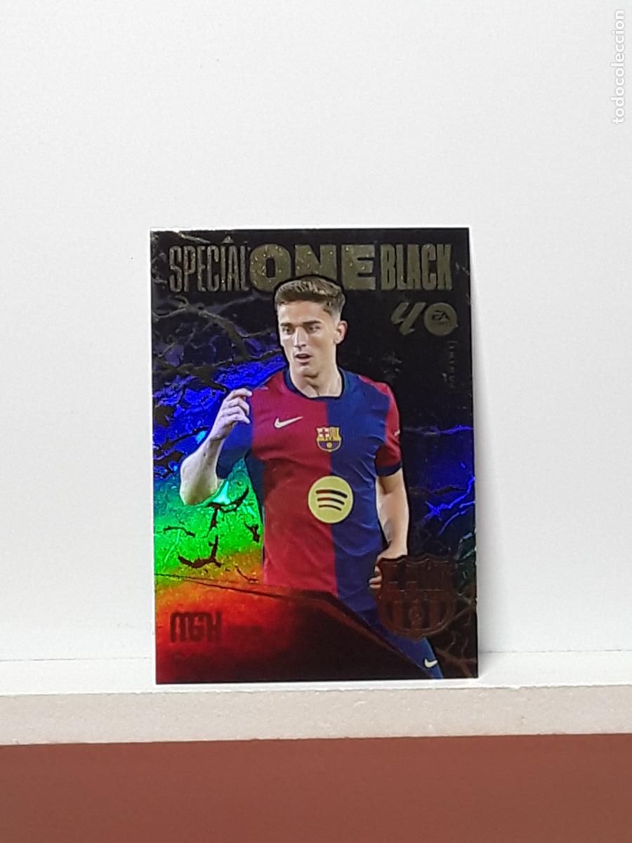 Cromos de F&uacute;tbol: MEGACRACKS 2025 2026 MGK 25 26 ALBUM PANINI LIGA N 6 BARCELONA SPECIAL ONE BLACK GAVI