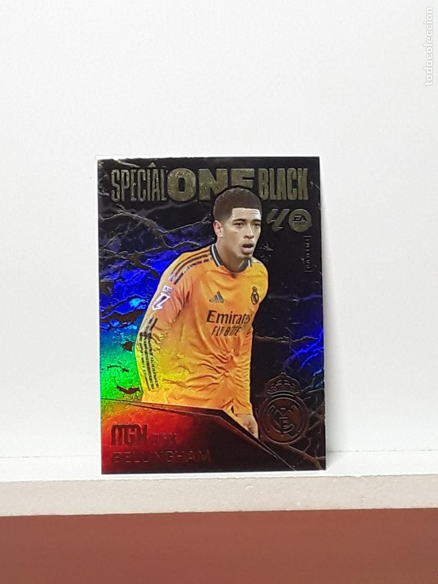 Cromos de F&uacute;tbol: MEGACRACKS 2025 2026 MGK 25 26 ALBUM PANINI LIGA N 5 REAL MADRID SPECIAL ONE BLACK JUDE BELLINGHAM