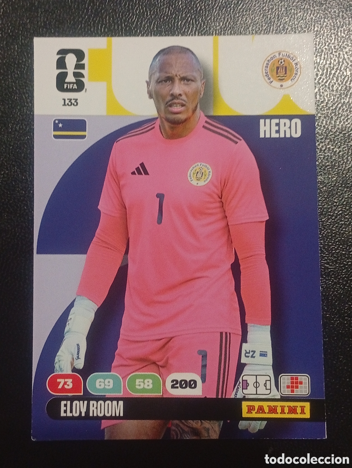Figurine di Calcio: 133 ELOY ROOM KORSOU CURACAO PANINI ADRENALYN XL MUNDIAL WORLD CUP 2026 CROMO CARDS TOPPS USA MEXICo
