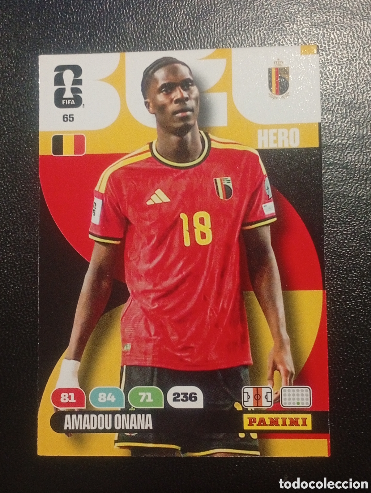 Cromos de Futebol: 65 ONANA BELGICA BELGIUM PANINI ADRENALYN XL MUNDIAL WORLD CUP 2026 CROMOS CARDS TOPPS USA MEXICO