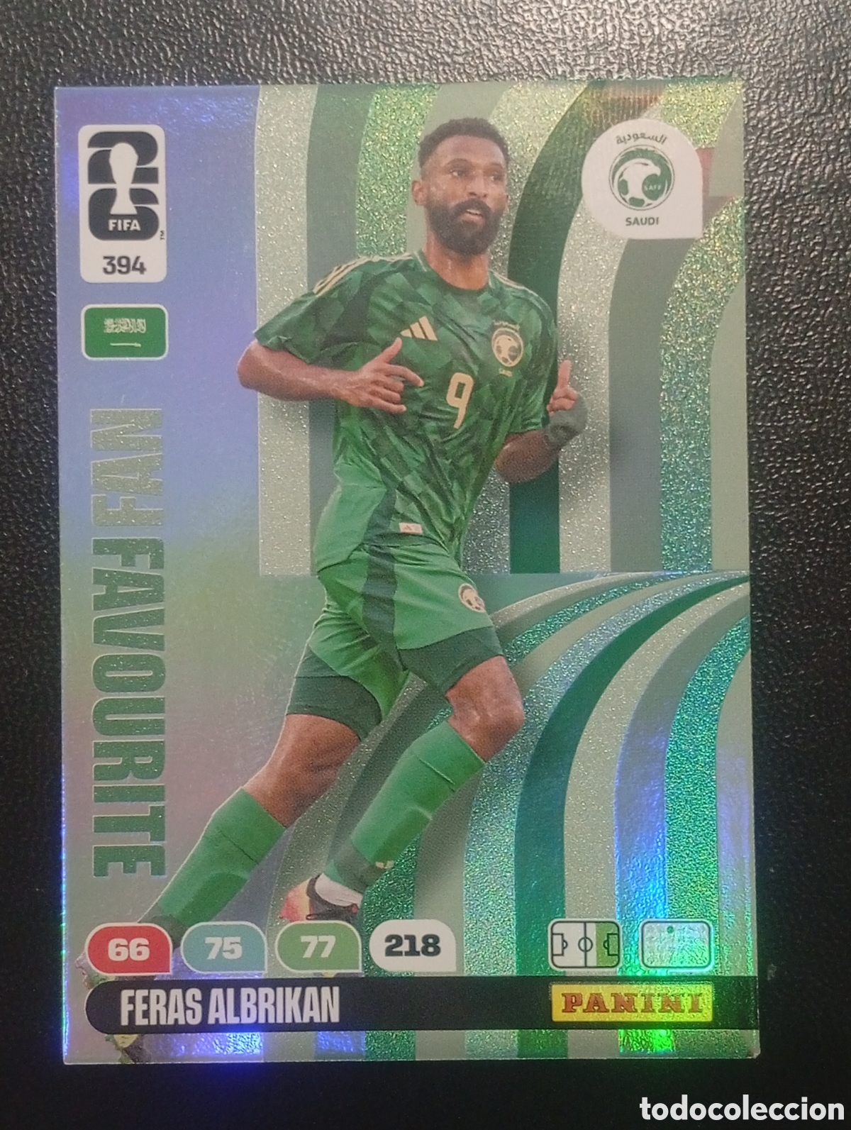 Cromos de F&uacute;tbol: 394 fan ALBRIKAN SAUDI ADRENALYN XL MUNDIAL WORLD CUP 2026 CROMO CARD TOPPS USA MEXICO CANAD&Aacute;
