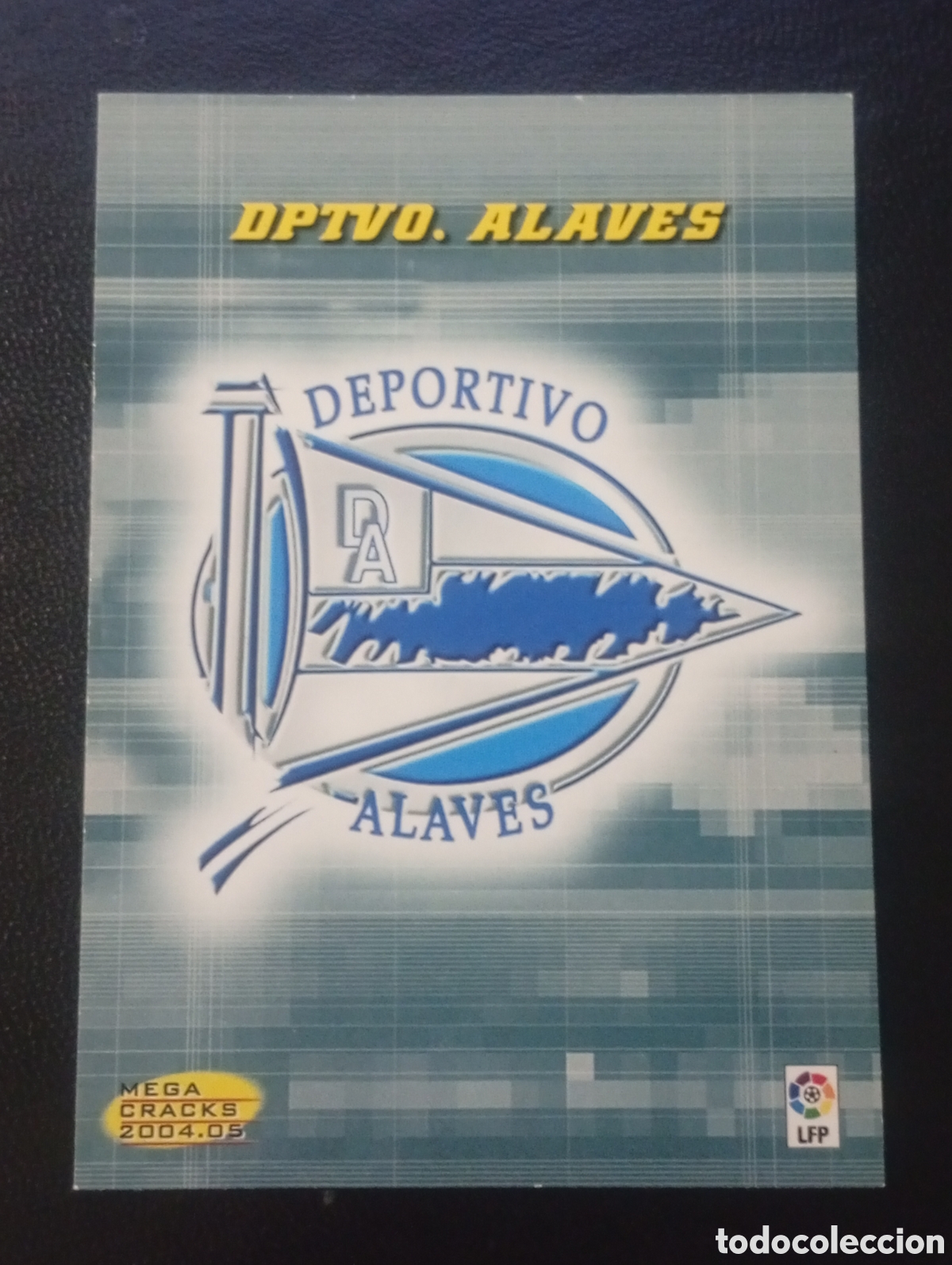 Cromos de F&uacute;tbol: 418 escudo ALAV&Eacute;S MEGACRACKS 2004 2005 04 05 PANINI CROMOS CARDS MUNDICROMO