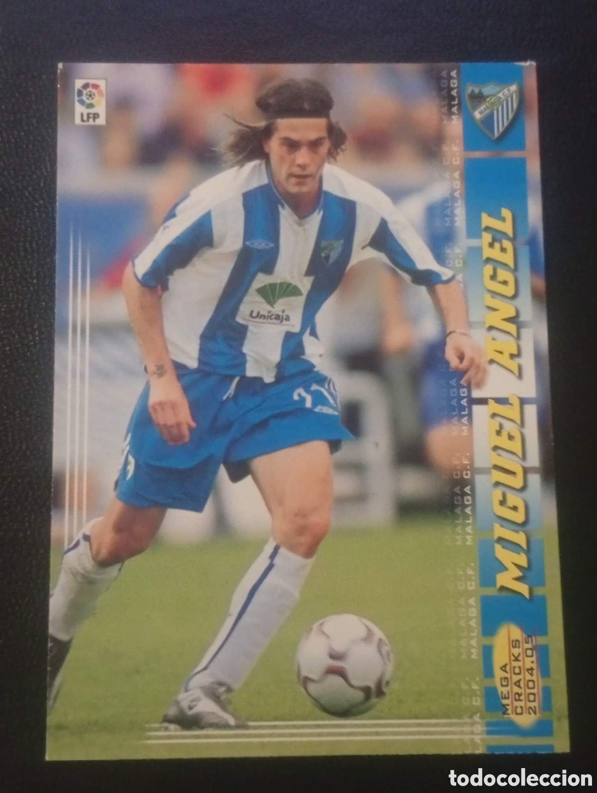 Cromos de F&uacute;tbol: 190 MIGUEL ANGEL MALAGA MEGACRACKS 2004 2005 04 05 PANINI CROMOS CARDS MUNDICROMO