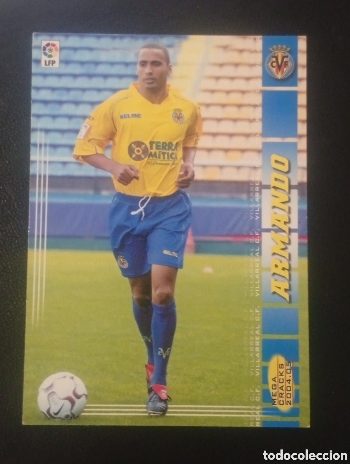 Cromos de F&uacute;tbol: 443 nuevo fichaje ARMANDO VILLARREAL MEGACRACKS 2004 2005 4 5 CROMOS CARDS PANINI SPORTS MUNDICROMO