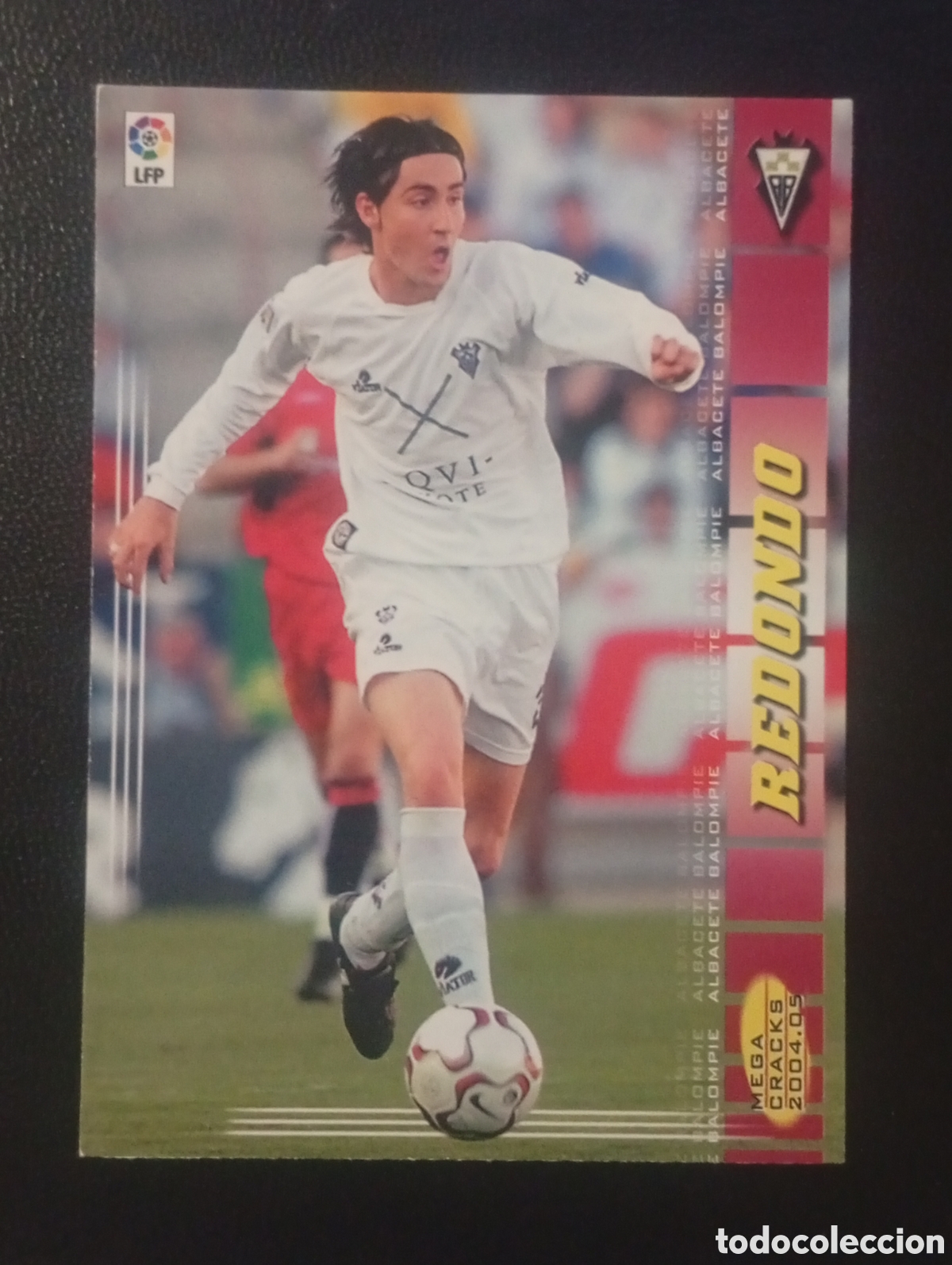 Cromos de F&uacute;tbol: 12 REDONDO ALBACETE MEGACRACKS 2004 2005 4 5 CROMOS CARDS PANINI SPORTS MUNDICROMO