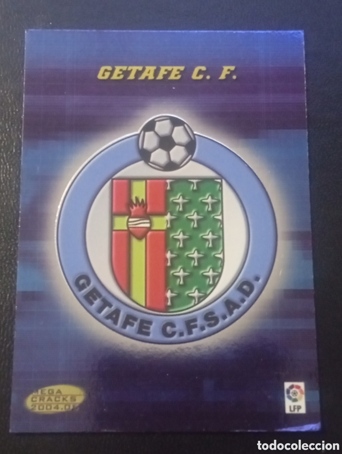 Cromos de F&uacute;tbol: 127 escudo GETAFE MEGACRACKS 2004 2005 4 5 CROMOS CARDS PANINI SPORTS MUNDICROMO