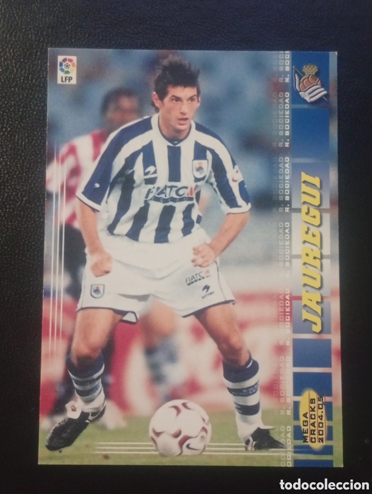 Cromos de F&uacute;tbol: 293 JAUREGUI REAL SOCIEDAD MEGACRACKS 2004 2005 4 5 CROMOS CARDS PANINI SPORTS MUNDICROMO