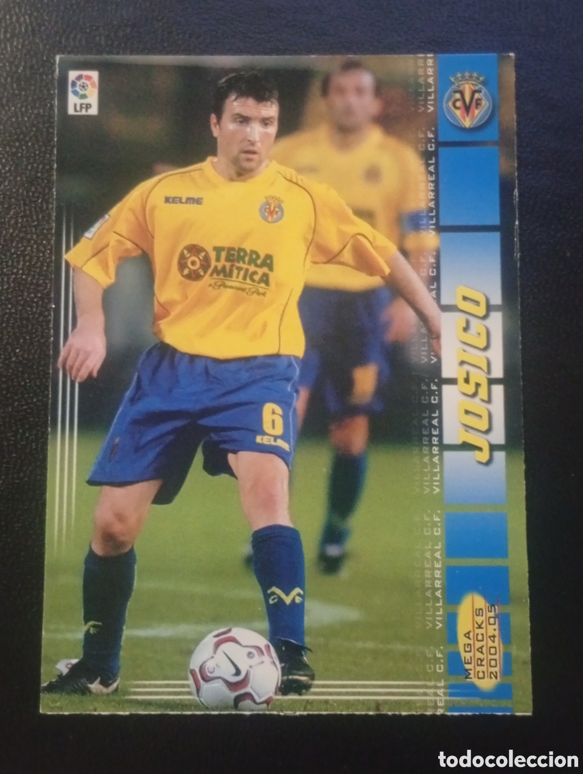 Cromos de F&uacute;tbol: 334 JOSICO VILLARREAL. MEGACRACKS 2004 2005 4 5 CROMOS CARDS PANINI SPORTS MUNDICROMO