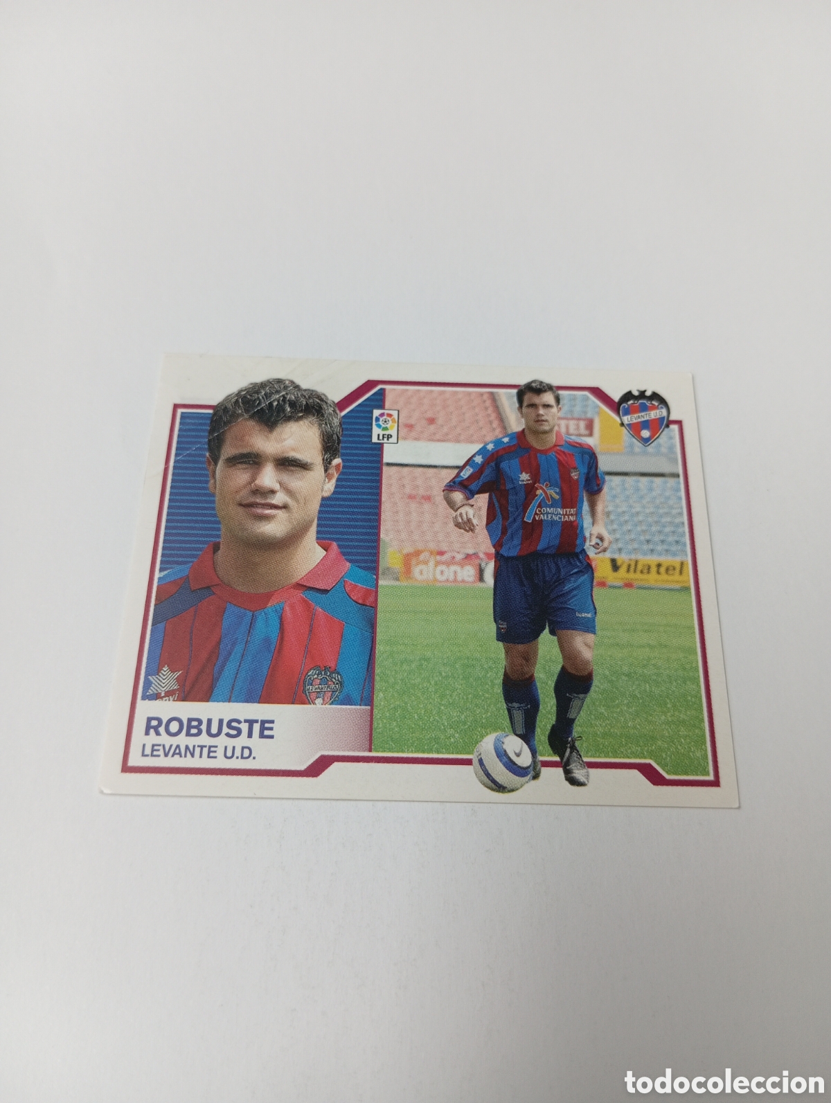 Fu&szlig;ball-Sticker: ROBUSTE COLOCA Levante Liga Este 2007 2008 PANINI 07 08