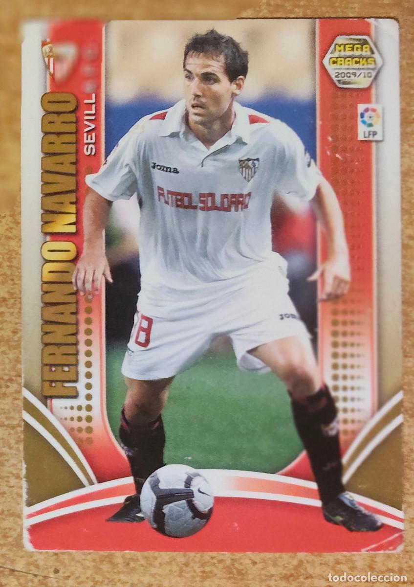 Figurine di Calcio: FERNANDO NAVARRO N&ordm; 223 (SEVILLA) MEGACRACKS 2009 2010 09 10 PANINI CARD ALBUM LIGA F&Uacute;TBOL MGK CROMO