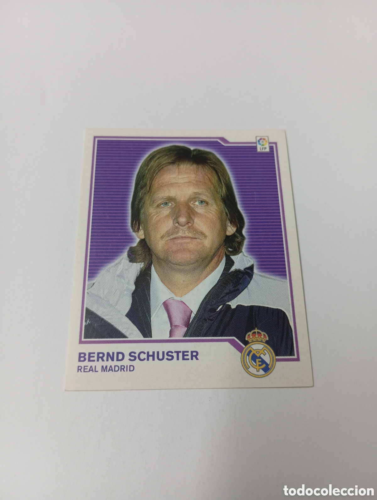 Cromos de F&uacute;tbol: ENTRENADOR Real Madrid Liga Este 2007 2008 PANINI 07 08