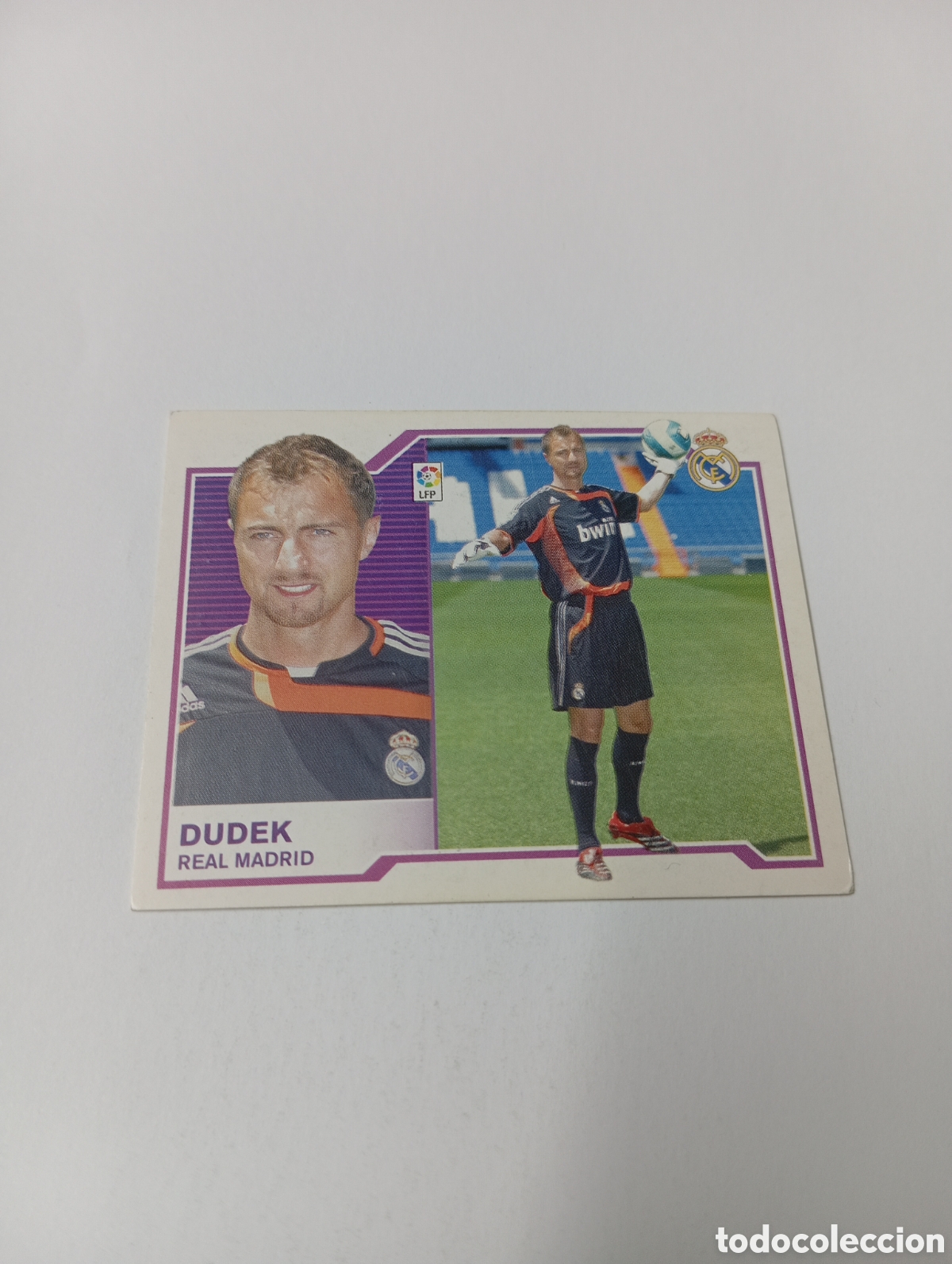Cromos de F&uacute;tbol: DUDEK Real Madrid Liga Este 2007 2008 PANINI 07 08