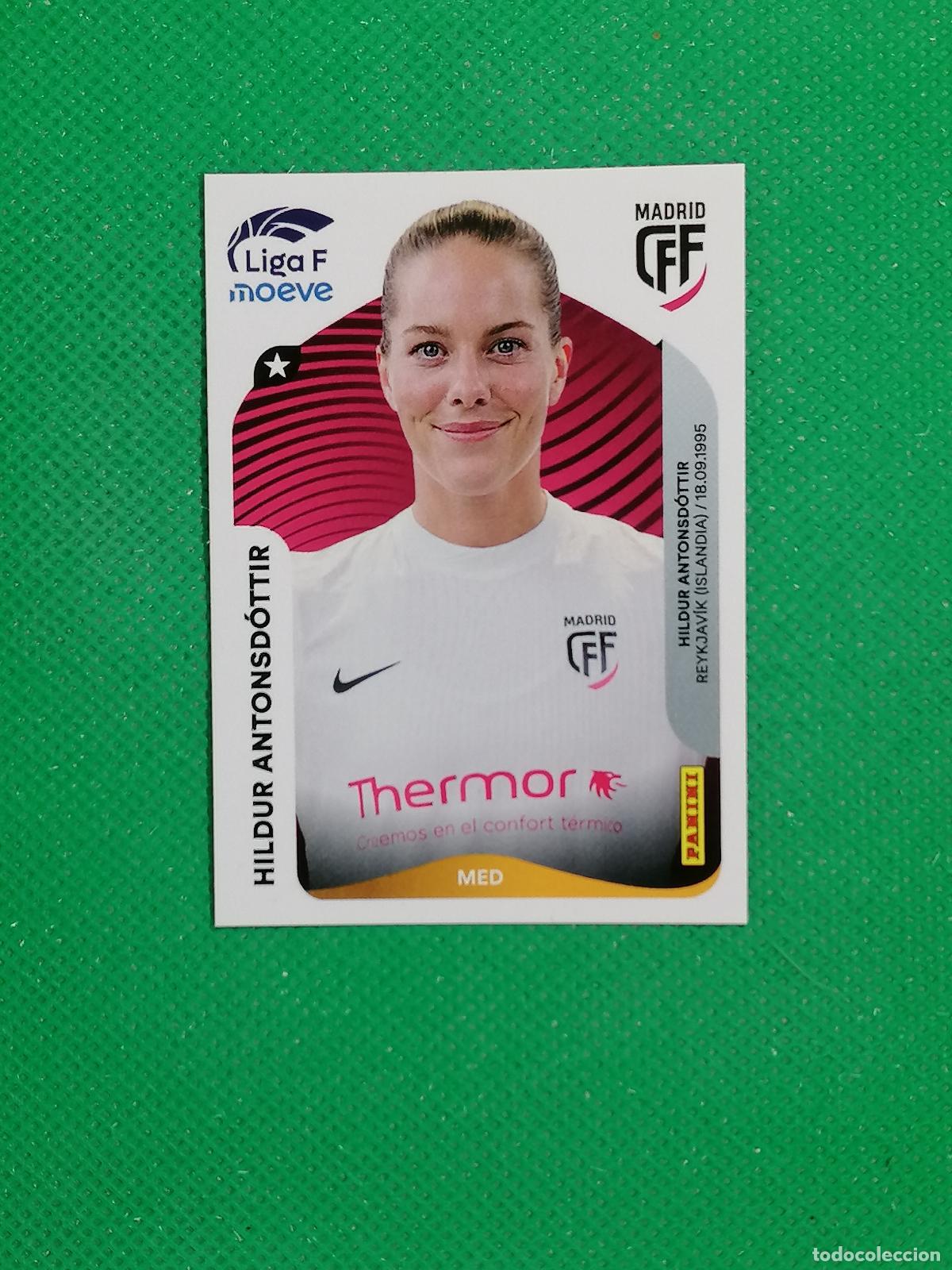 Cromos de F&uacute;tbol: 251 HILDUR ANTONSDOTTIR MADRID CFF ⚽ PANINI LIGA FEMENINA F MOEVE 25 26 2025 2026 ⚽