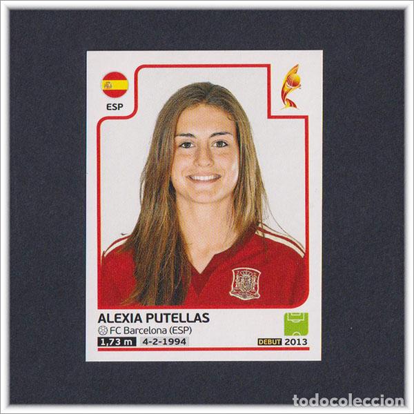 Cromos de f&uacute;tbol: UEFA WOMEN'S EURO 2017 NETHERLANDS EUROCOPA FEMENINA ALEXIA PUTELLAS 313 ESPA&Ntilde;A ALBUM PANINI